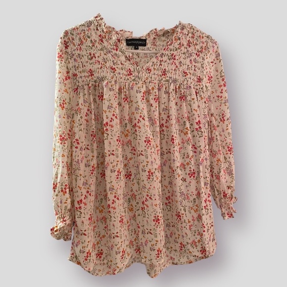 Cynthia Rowley Tops - Cynthia Rowley Med women’s‎ floral blouse